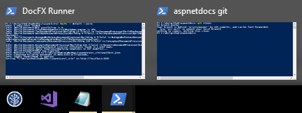 PowerShell TaskBar Windows